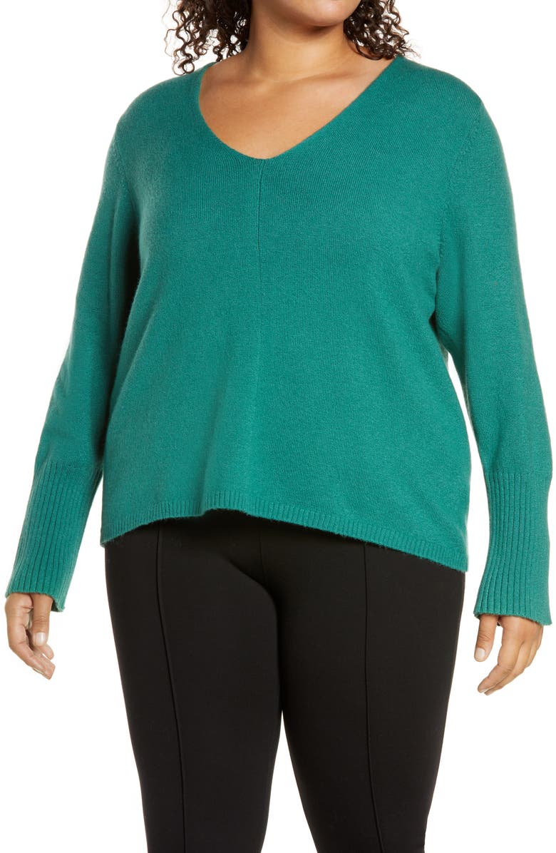 Treasure & Bond V-Neck Sweater, Main, color,