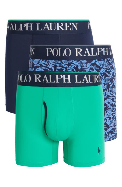 Assorted 3-Pack 4D-Flex Microfiber Boxer Briefs