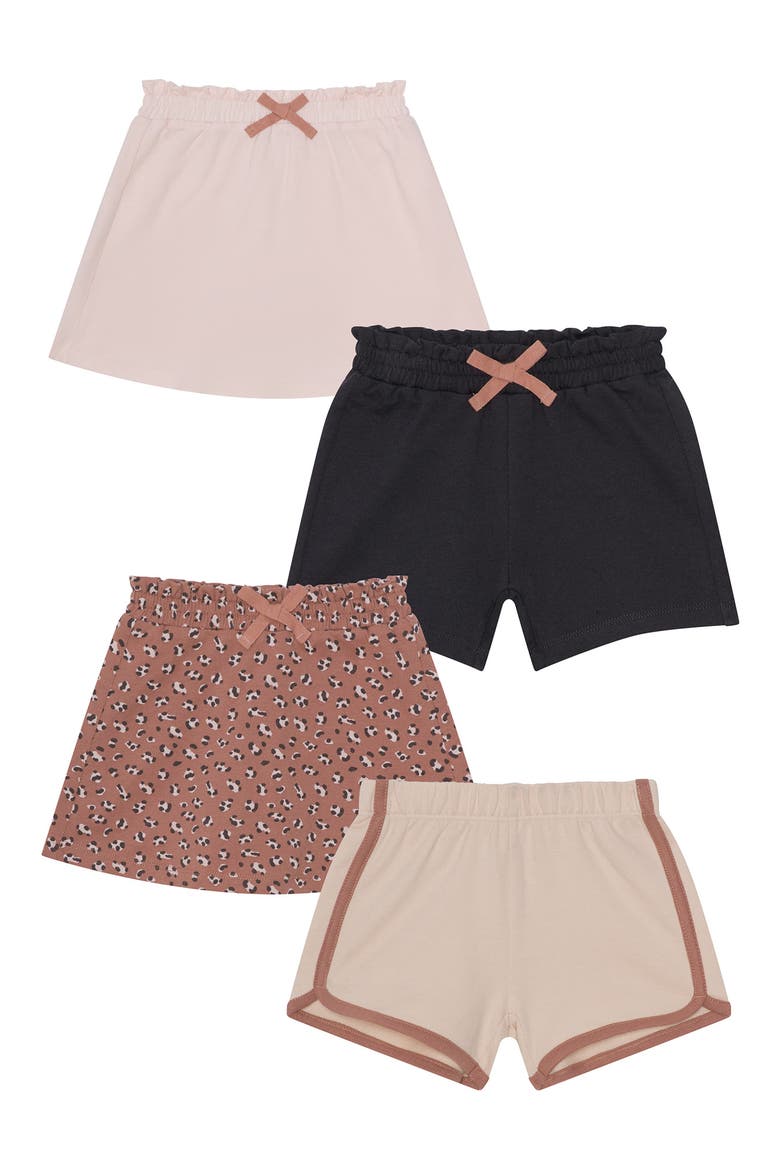 Kids' 4-Pack Assorted Shorts & Skorts Set, Main, color, ANIMAL