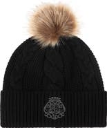 Lauren Ralph Lauren direct embroidery cable hat