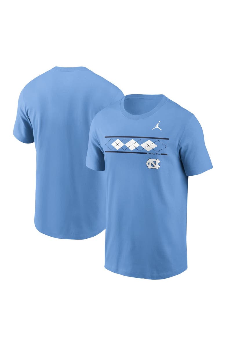 Jordan Brand Men's Jordan Brand Carolina Blue North Carolina Tar Heels Campus Local T-Shirt, Main, color,