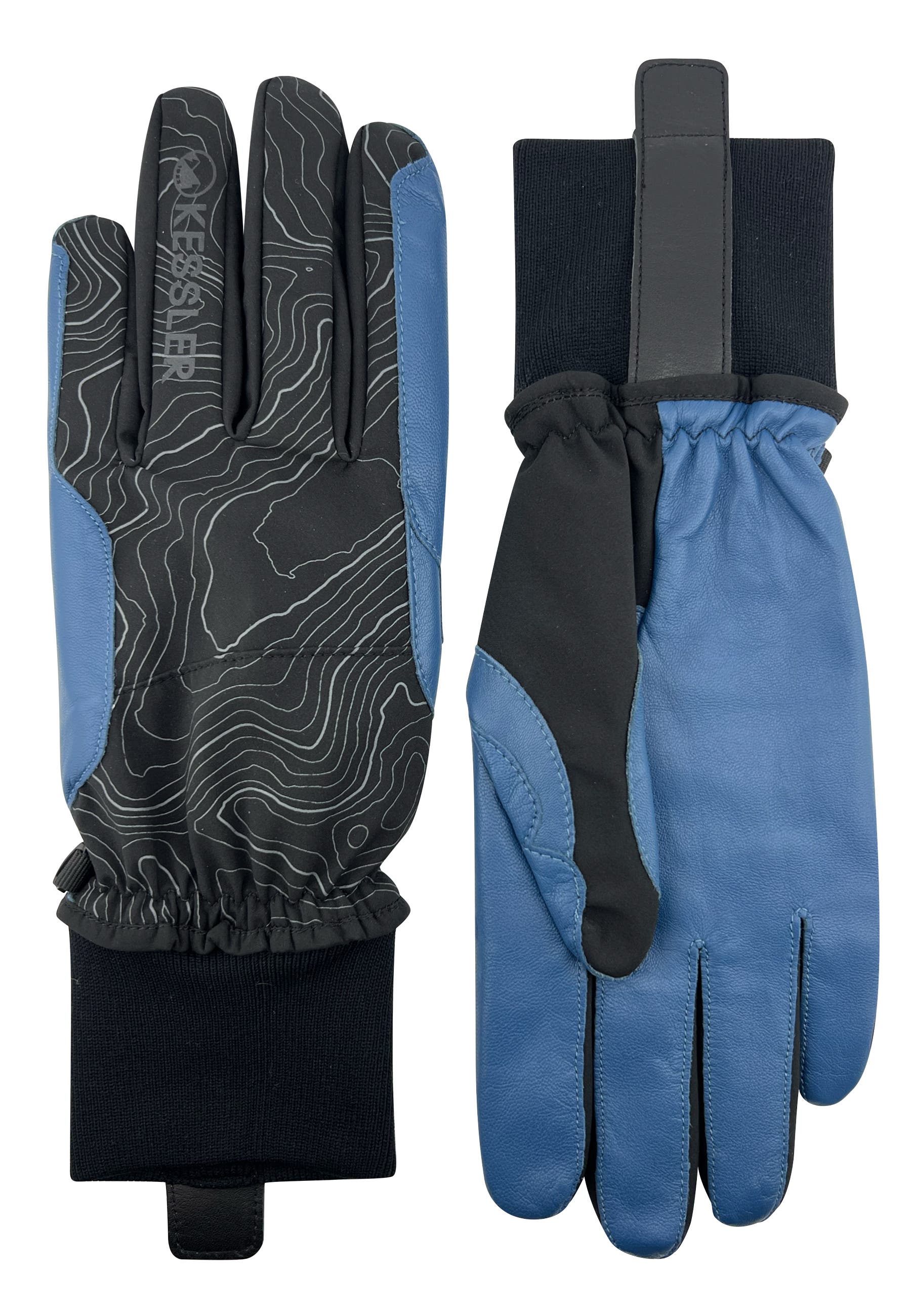 black/ blue