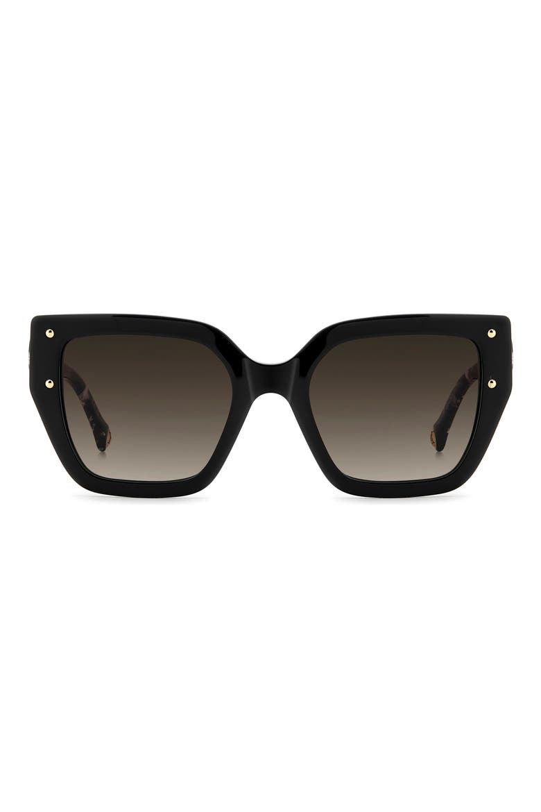 Her 53mm Gradient Square Geometric Sunglasses, Main, color, 080S-HA
