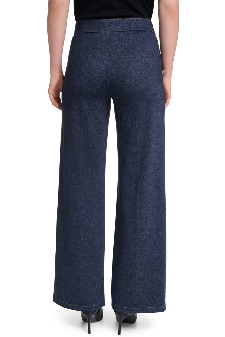 Pull On Sailor Wide Leg Pants, Alternate, color, NAVY