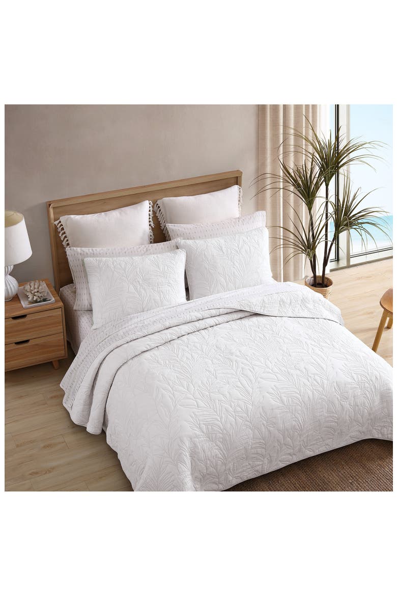 Solid Costa Quilt, Main, color, WHITE