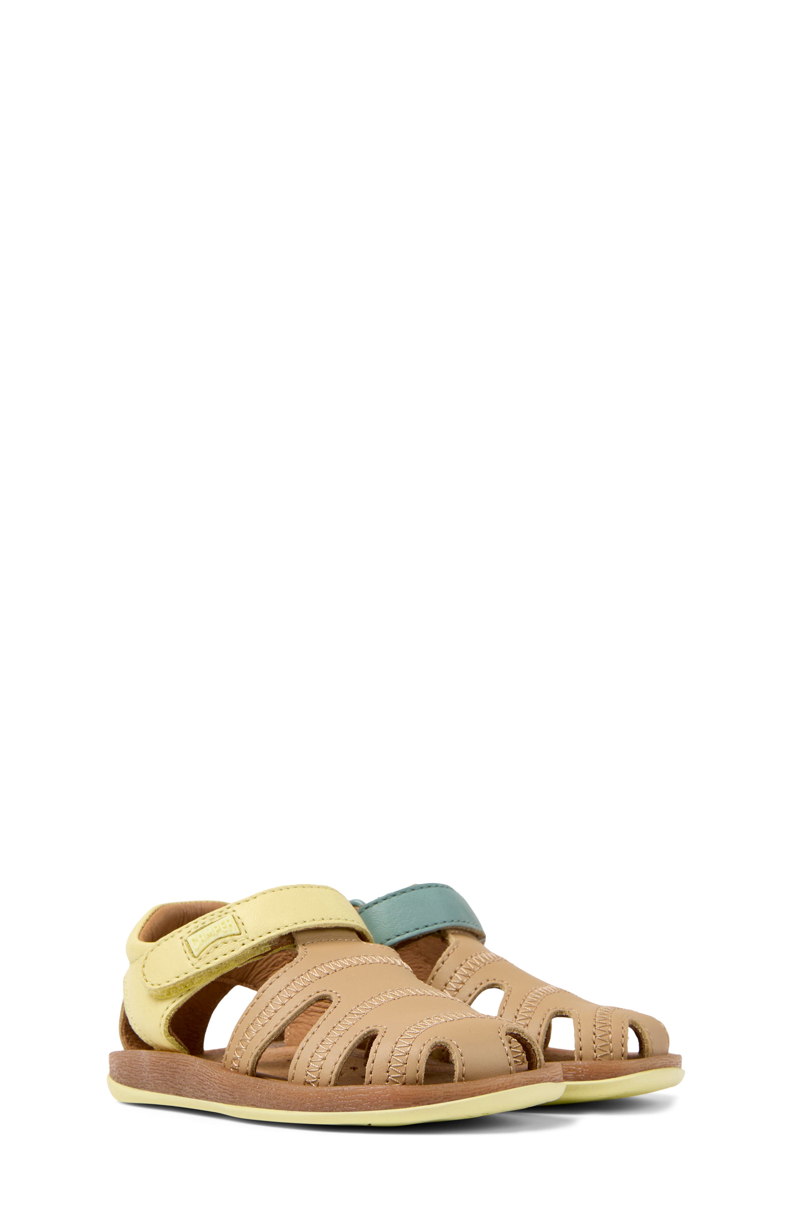 Camper Kids' Bicho Fisherman Sandal, Main, color, 