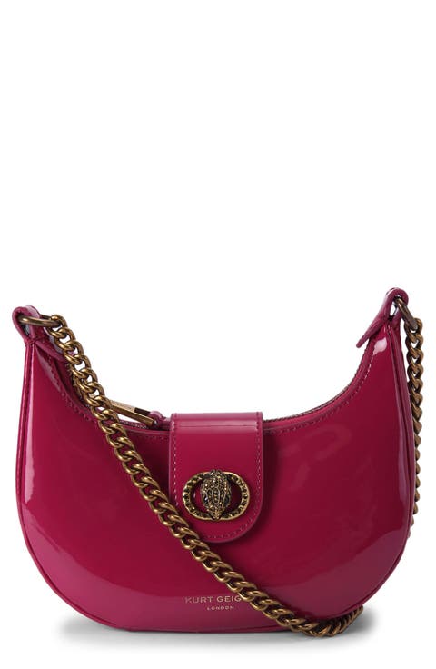 Small Leather Chelsea Hobo Crossbody Bag