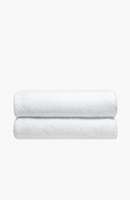 Italic Ultraplush Australian Cotton Bath Towels In White