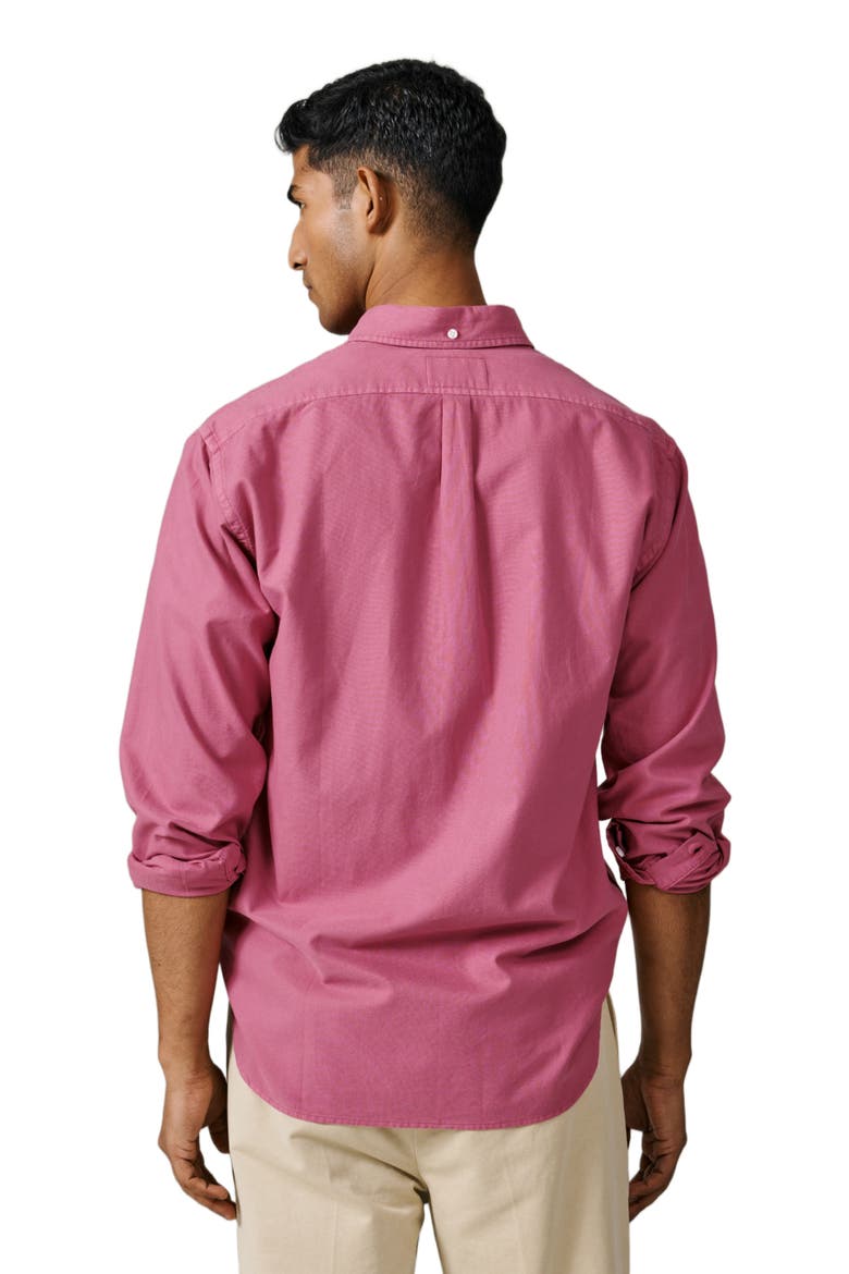 Horkstow Lightweight Oxford Shirt, Alternate, color, Fushia