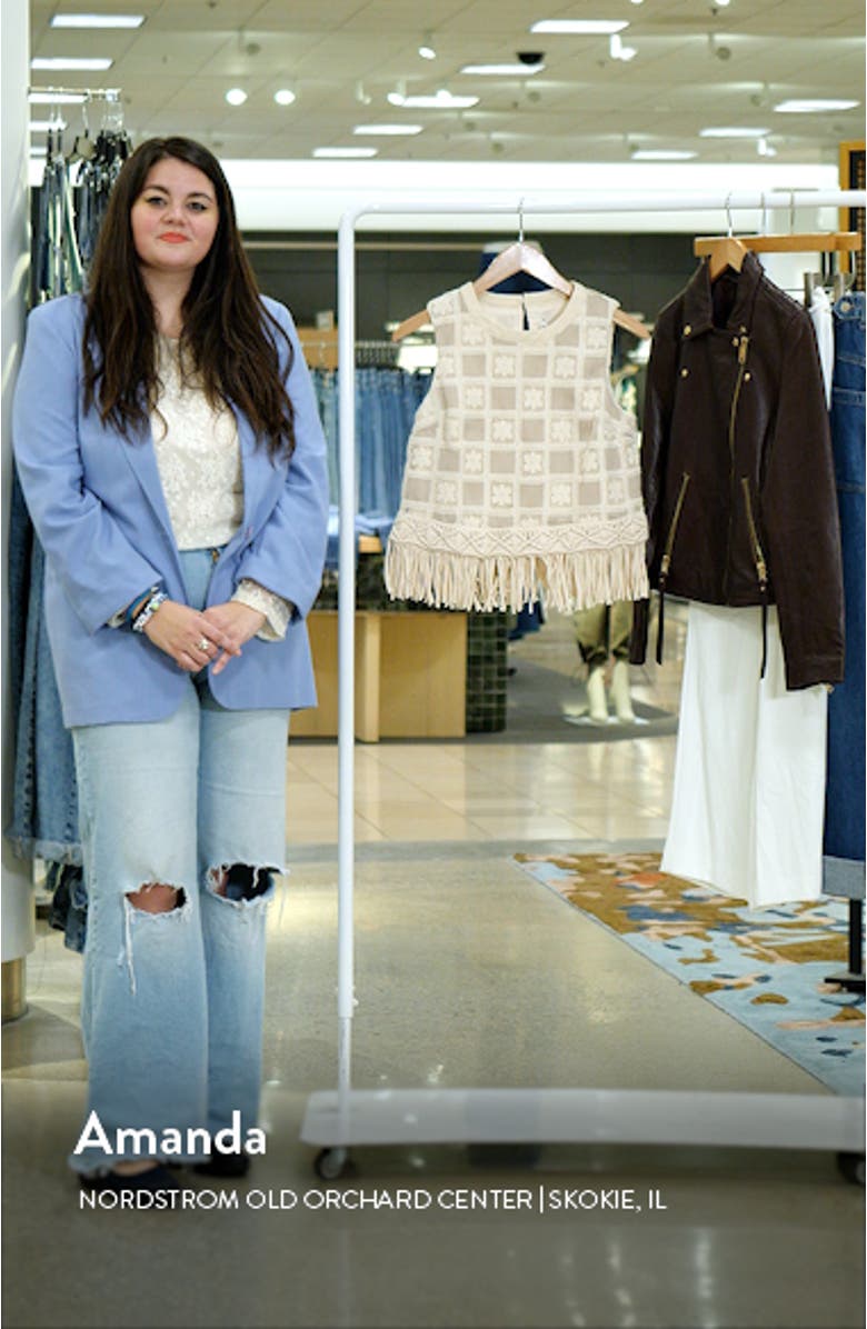 Crochet Lace Patchwork Tank, sales video thumbnail