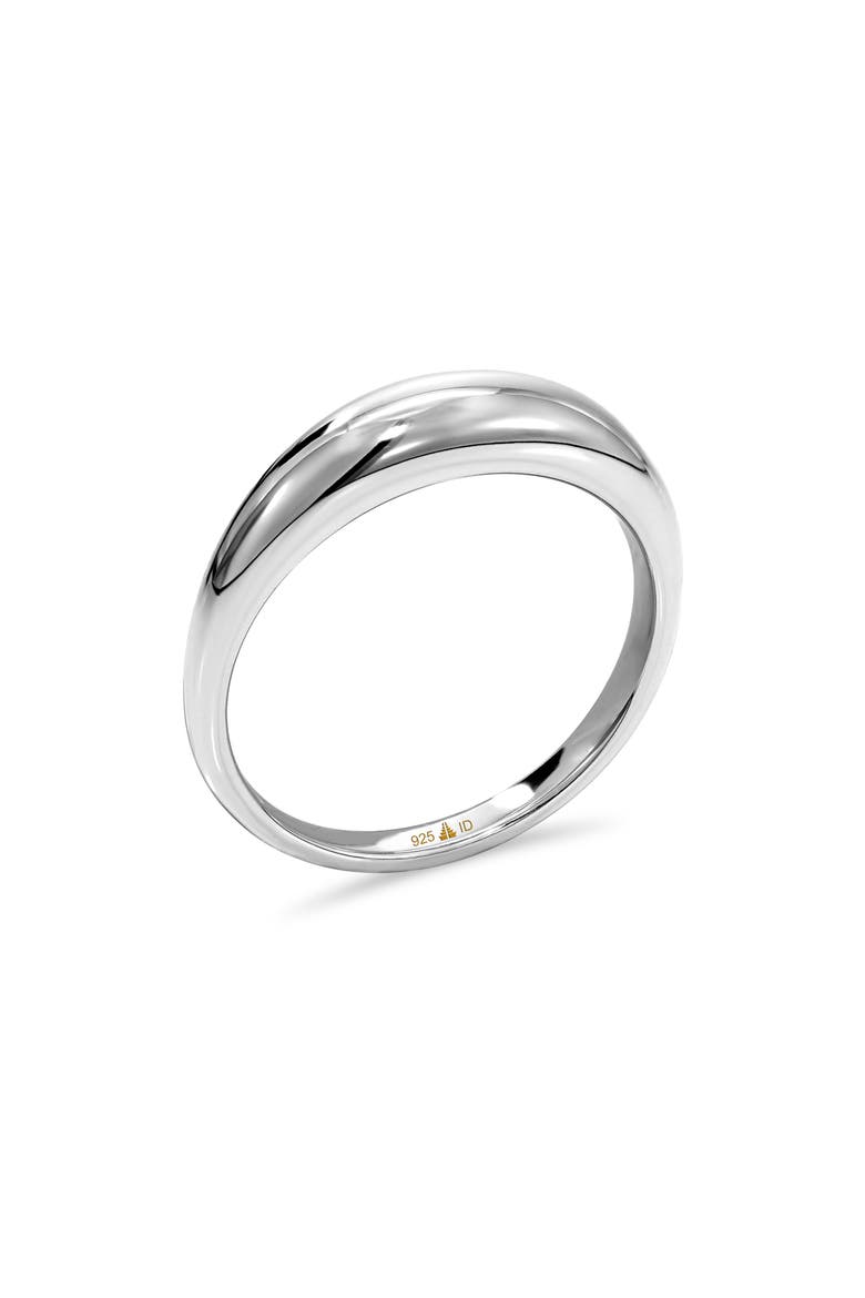 Dome Ring, Alternate, color, SILVER