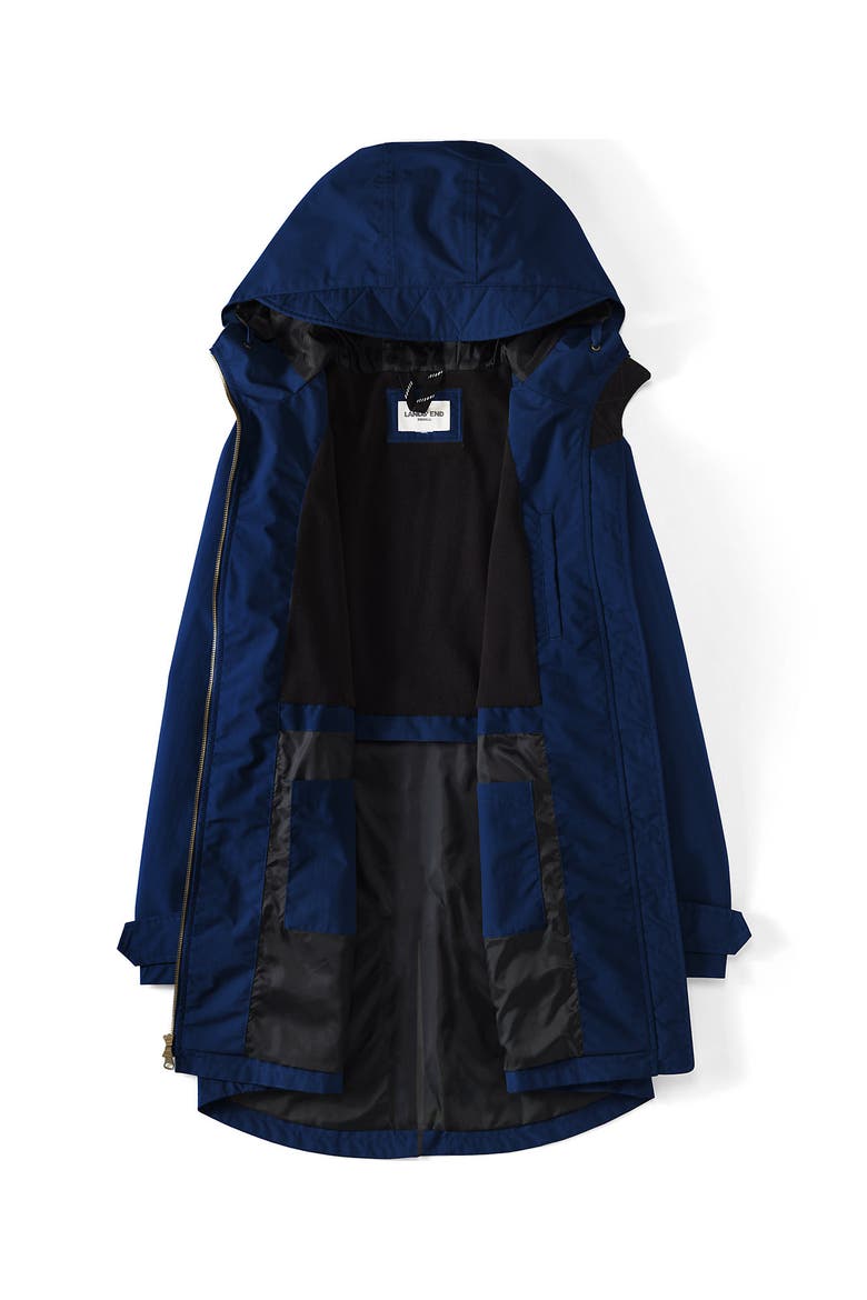 Squall A-Line Rain Jacket, Alternate, color, Deep Sea Navy