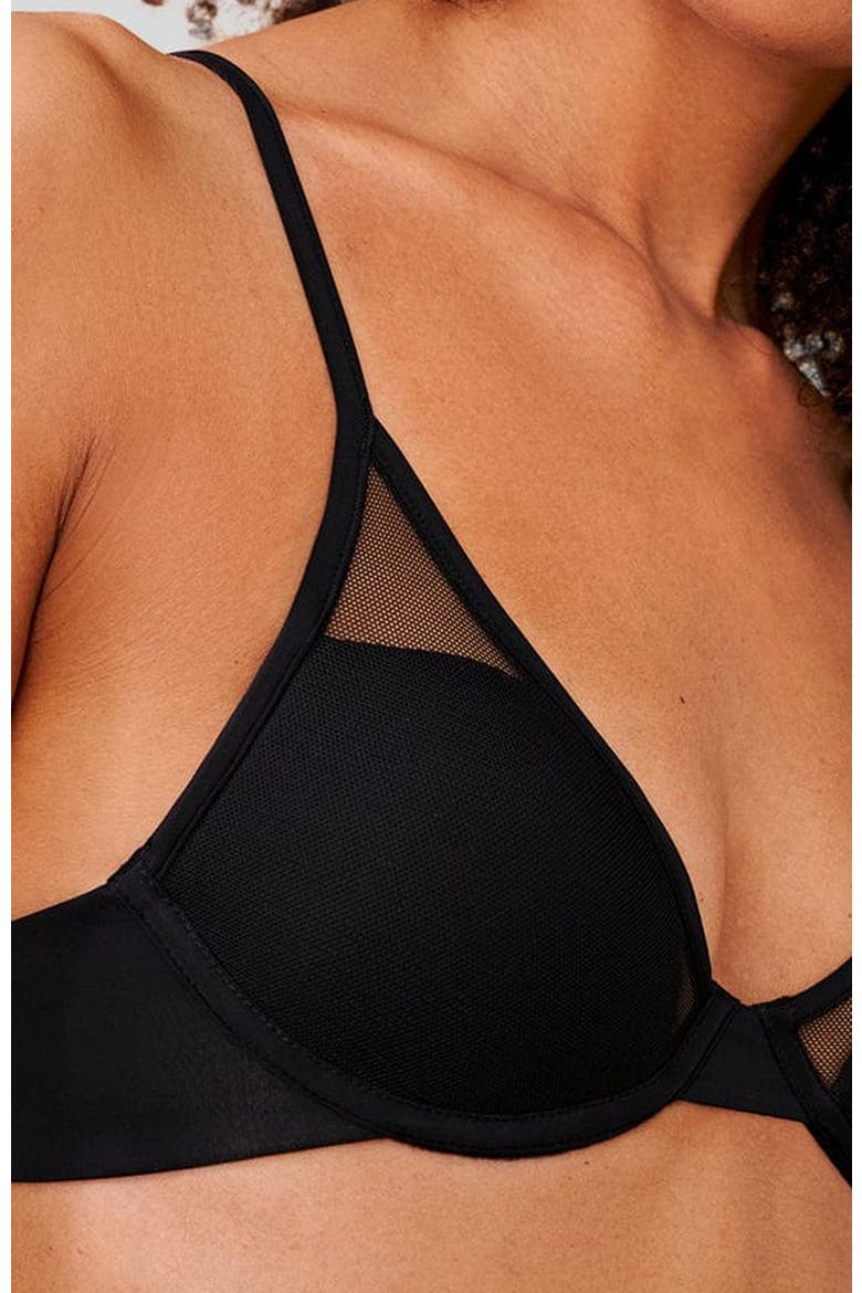 Classic All You Bra, Alternate, color, Black