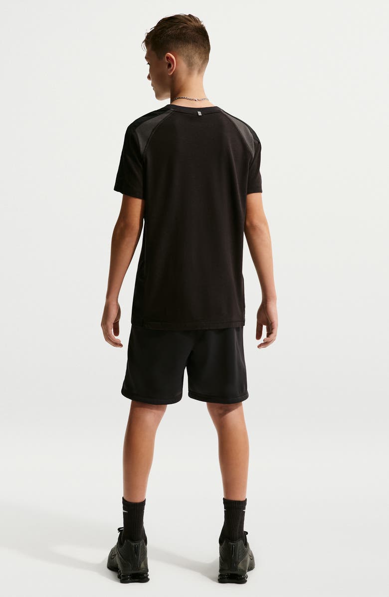 Nike Kids' Utility Shorts, Alternate, color, Black/ Black/ Turf Orange