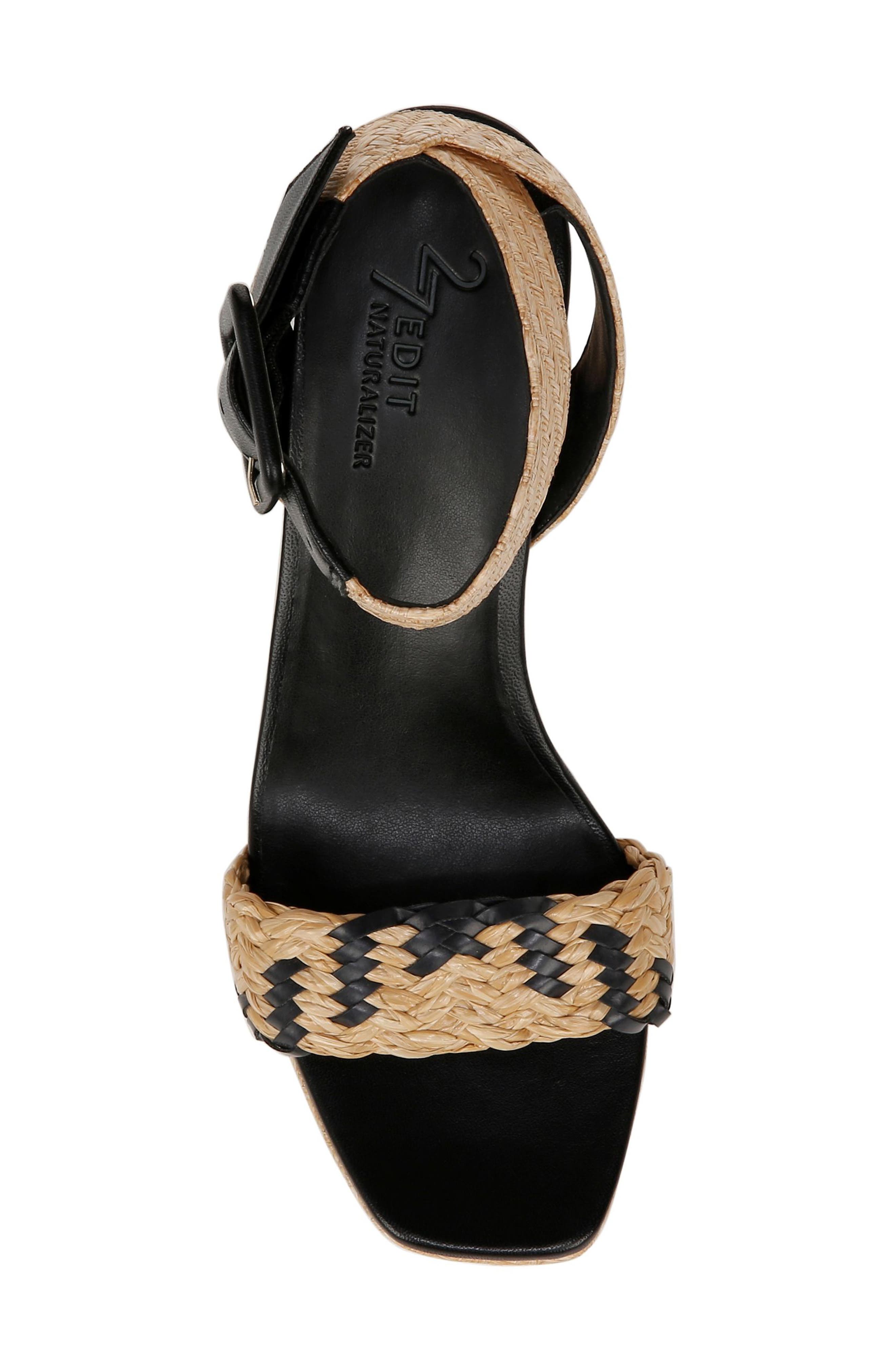 27 EDIT Naturalizer Jaselle Ankle Strap Platform Sandal, Alternate, color, 