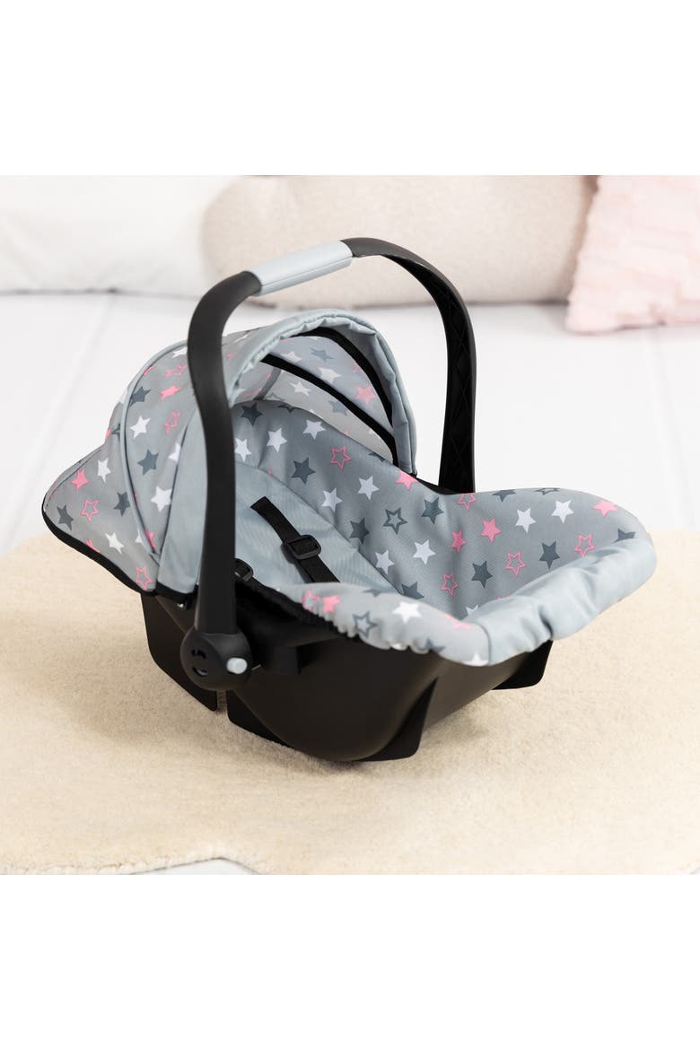 Deluxe Car Seat, Stars, Retractable Shade, Alternate, color, Multicolored