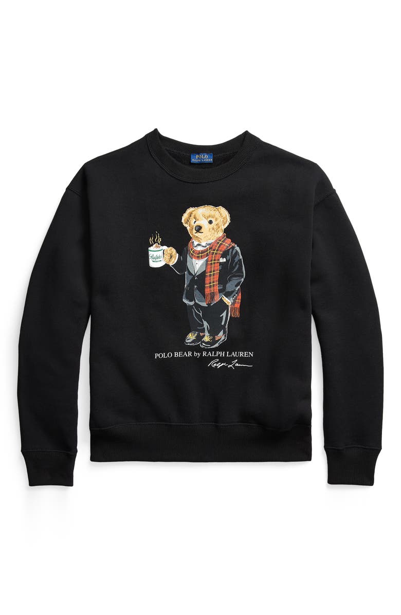 Polo Ralph Lauren Coco Bear Sweatshirt, Alternate, color,
