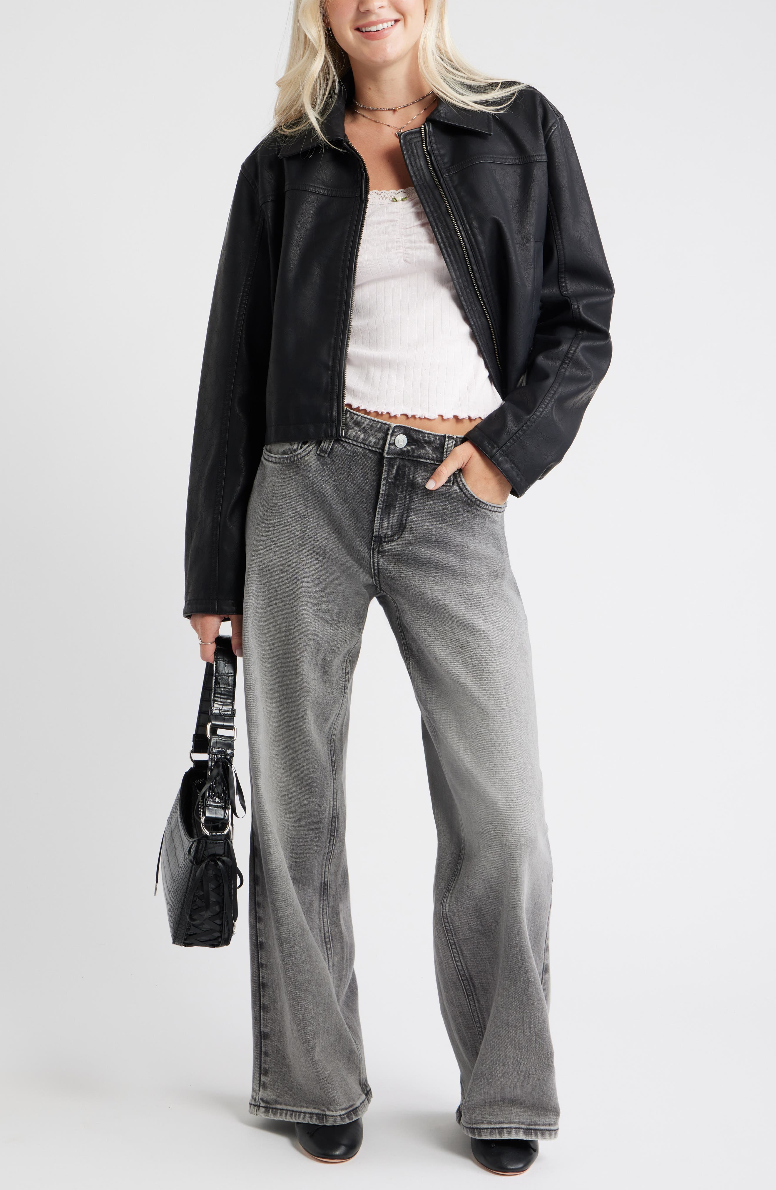 Low Rise Baggy Wide Leg Jeans - image 2