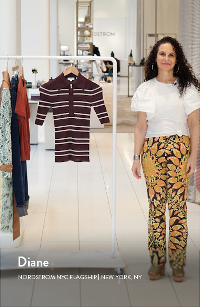 Cooper Stripe Knit Polo, sales video thumbnail