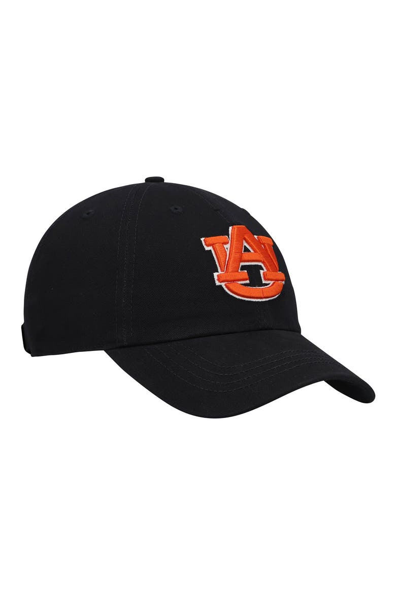 Women's '47 Navy Auburn Tigers Miata Clean Up Logo Adjustable Hat, Alternate, color, BLACK