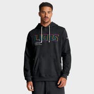 Nike Men's Nike Black Detroit Lions 2025 NFL Crucial Catch Sideline Standard Issue Dri-FIT Hoodie