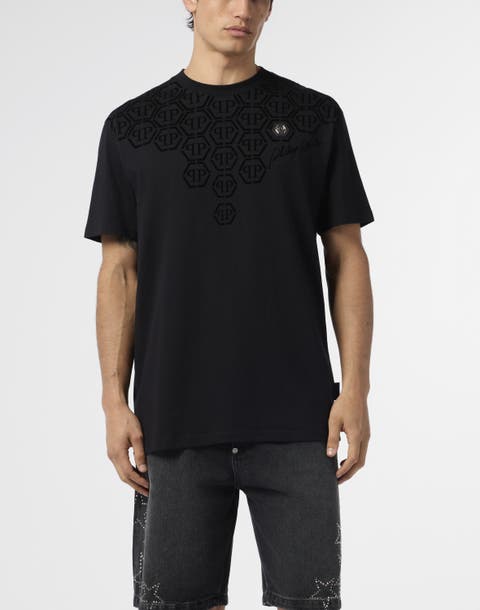Round Neck T-Shirt Degrade Monogram Monogram Men