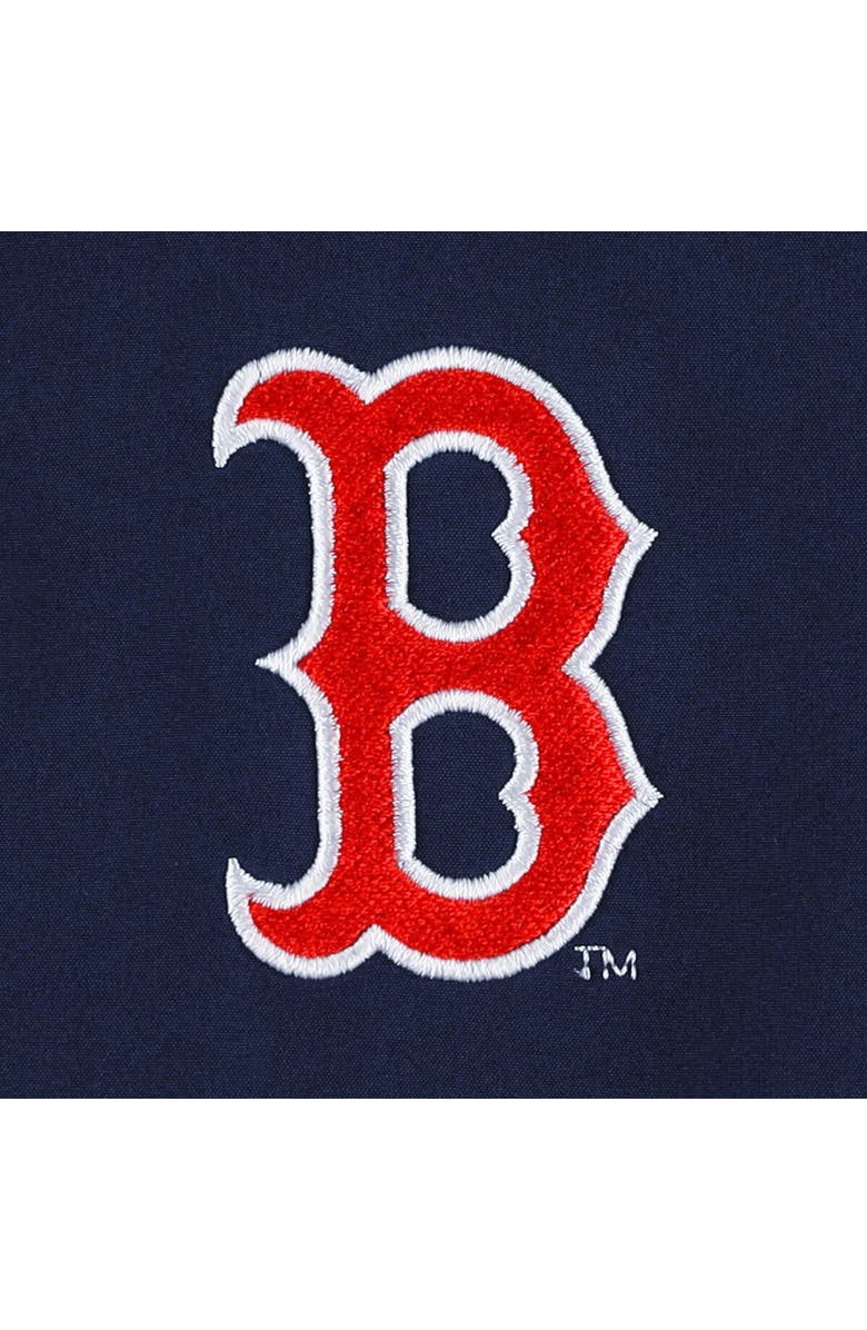 DUNBROOKE Men's Dunbrooke Navy/Heather Gray Boston Red Sox Alpha Full-Zip Jacket, Alternate, color, Navy