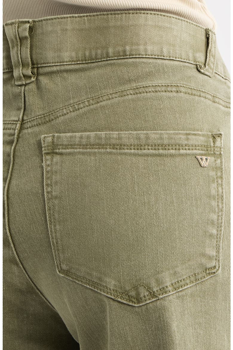Sam High Waist Wide Leg Jeans, Alternate, color, WASHED GREEN TEA