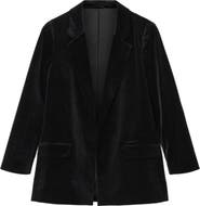 AllSaints Aleida Velvet Blazer