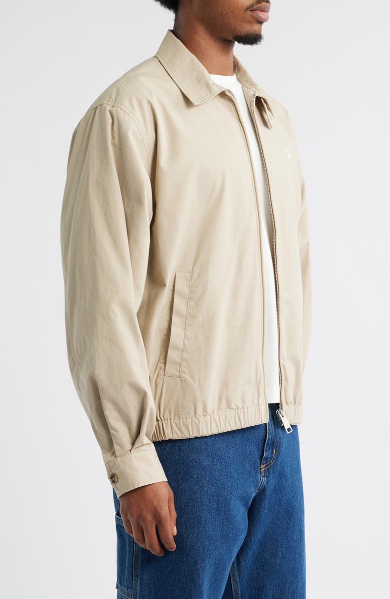 Carhartt Work In Progress Duke Cotton Poplin Zip Jacket, Alternate, color, 