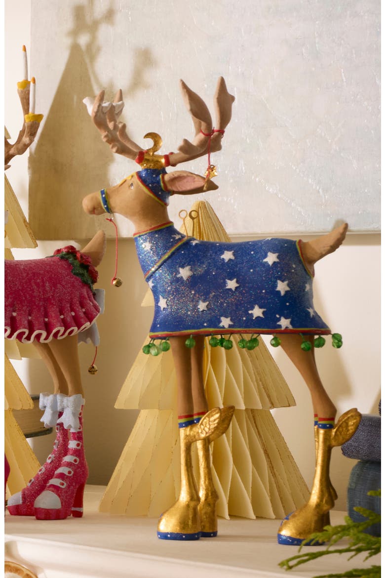 Dash Away Comet Ornament, Alternate, color, BLUE