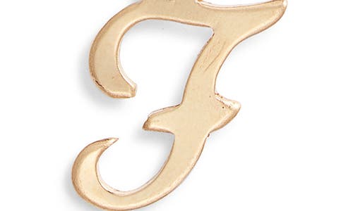 Shop Set & Stones Gianna Initial Pendant Necklace In Gold/f