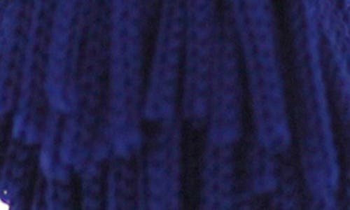 Olivia Welles Olivia Royal Tassel Drop Earrings In Blue