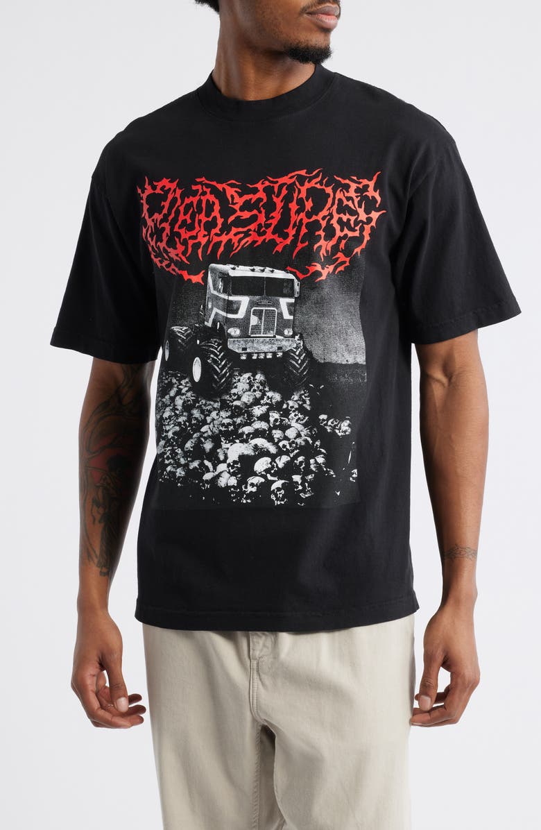 PLEASURES Off Road Graphic T-Shirt, Main, color,