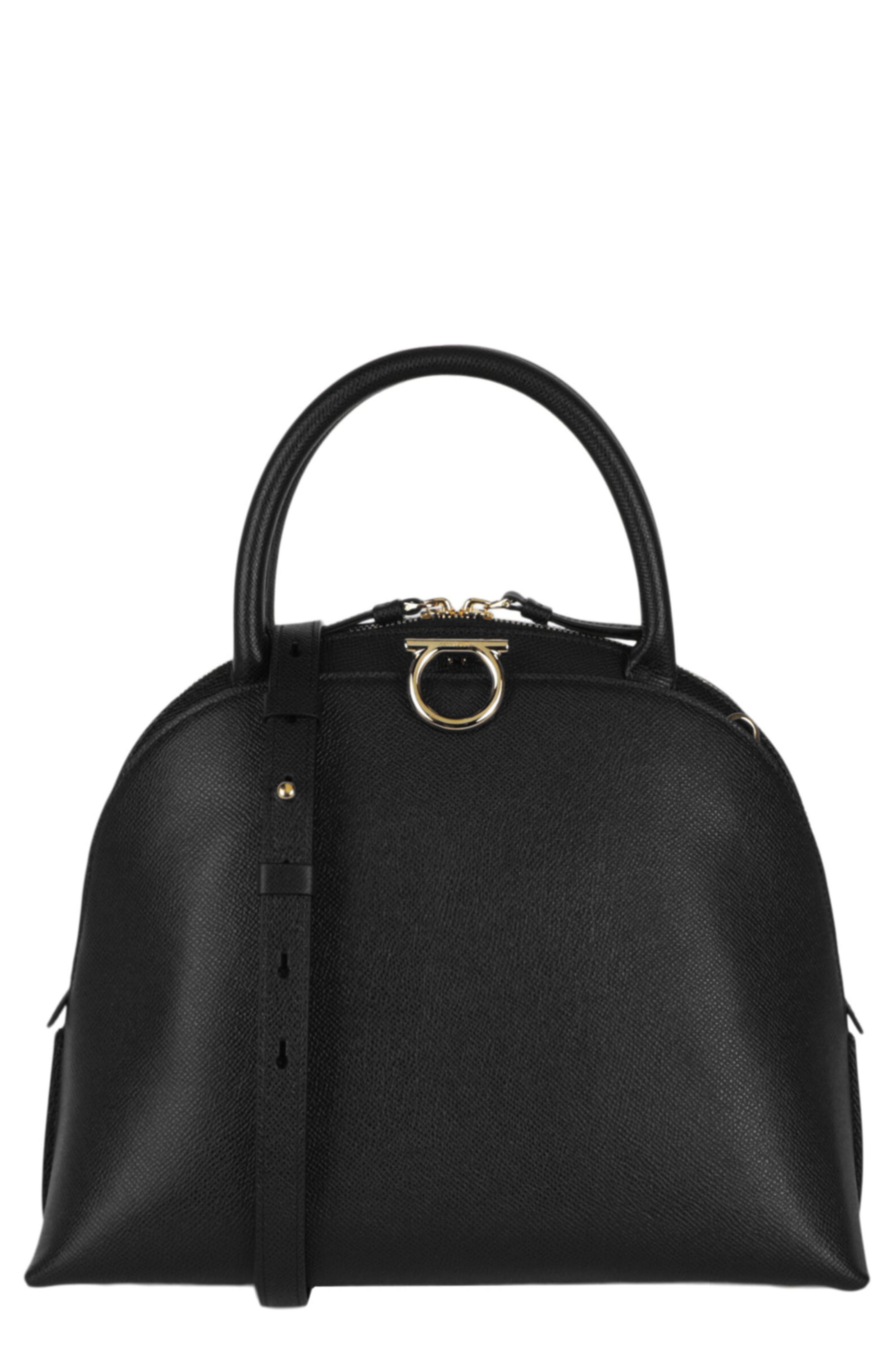 FERRAGAMO Gancini Medium Top Handle Bag