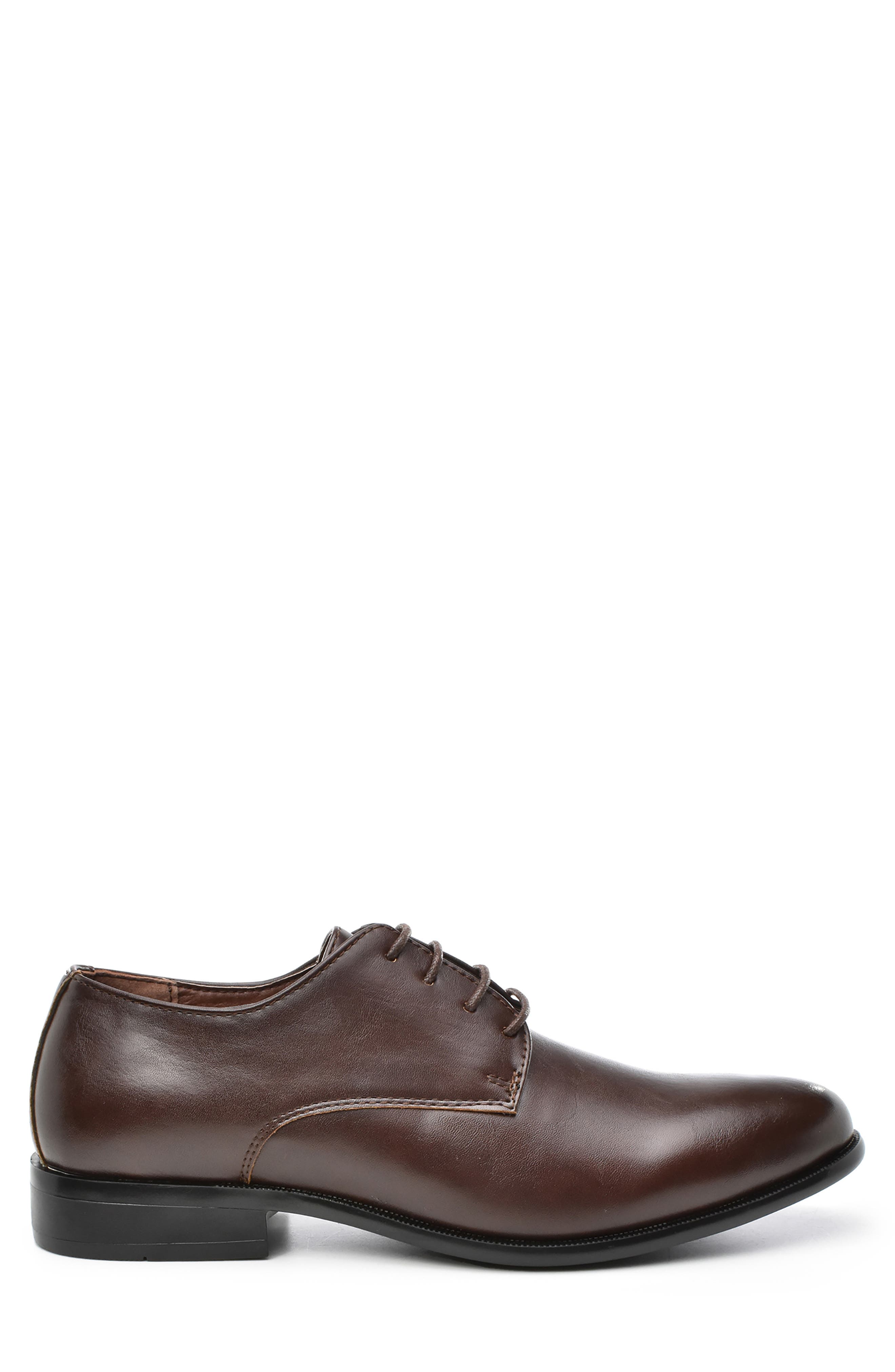 Tahari Lace-Up Derby, Alternate, color, Brown