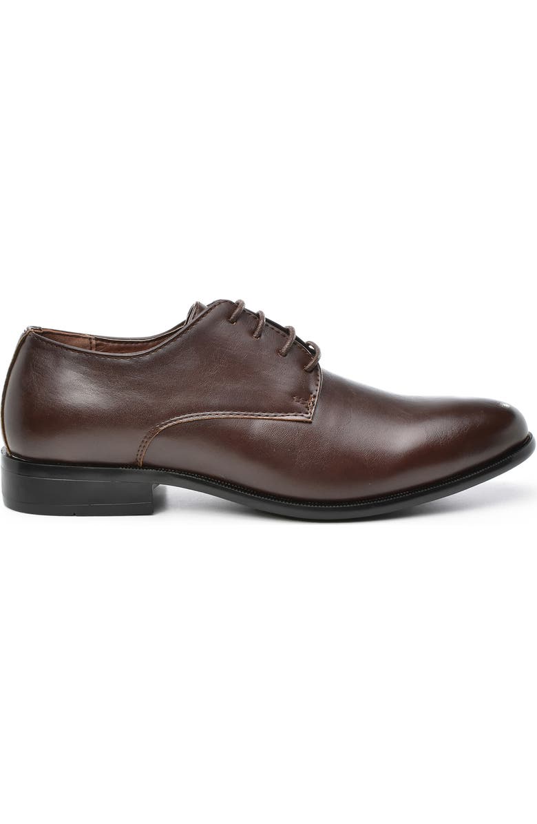 Tahari Lace-Up Derby, Alternate, color, Brown