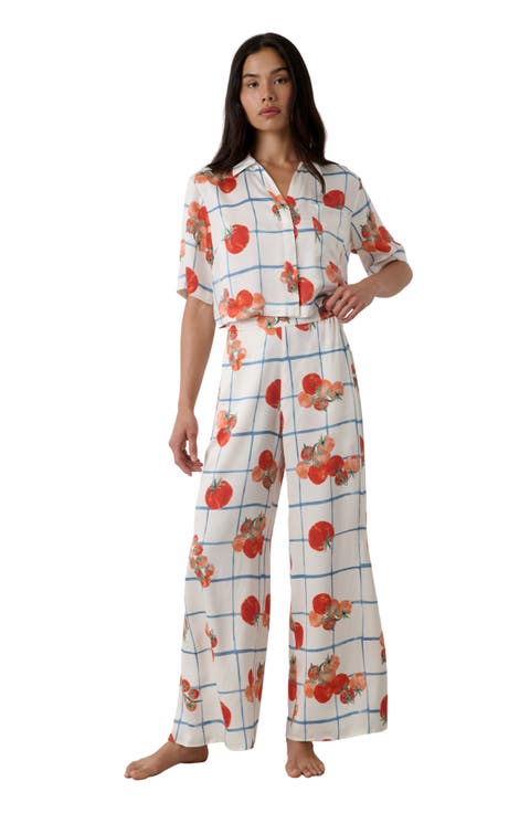 Washable Silk High Rise Pant Set