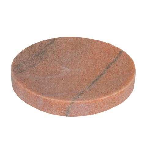 Marble Round Soapdish