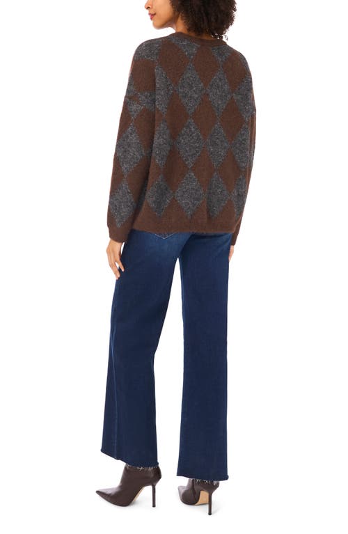 Halogen ® Pullover Sweater In Brown