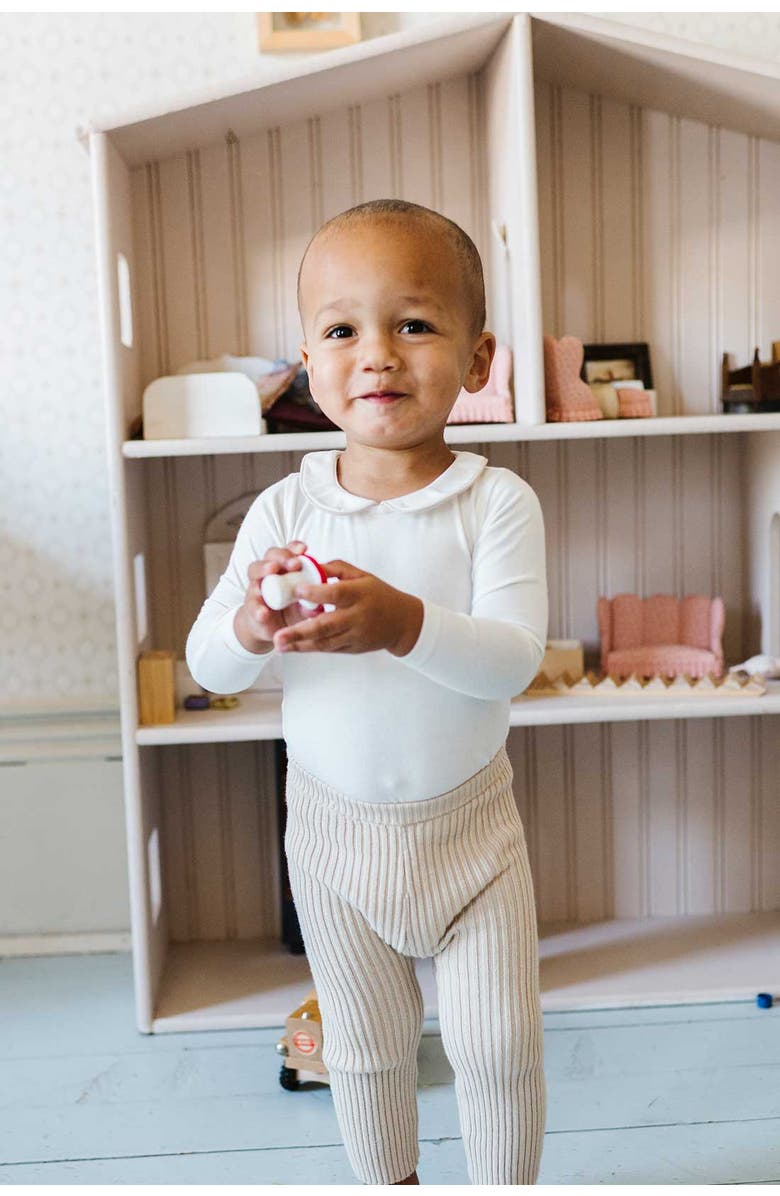 Ely's & Co. Modal Bodysuit, Alternate, color, Beige