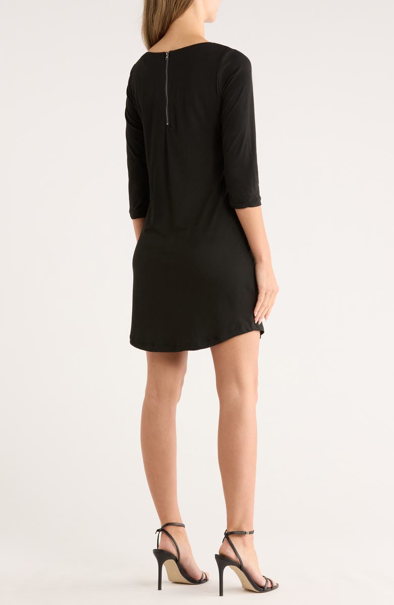 Tart Eros Stretch Jersey Shift Dress, Alternate, color, Black