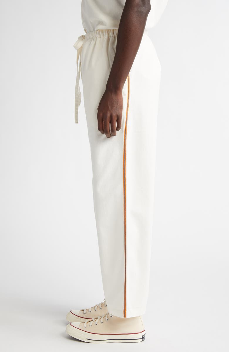 Bode Baseball Pajama Pants, Alternate, color, White Multi