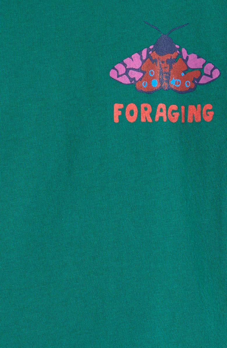 Mini Boden Kids' Autumn Foraging Long Sleeve Cotton Graphic T-Shirt, Alternate, color, 