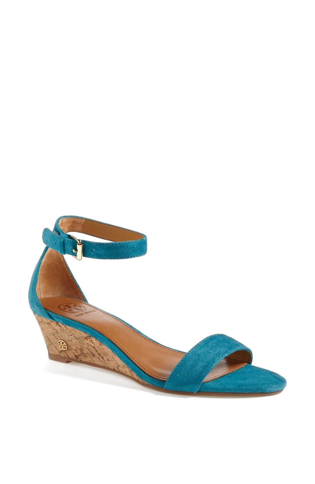 Tory Burch 'Savannah' Wedge Sandal, Main, color, 