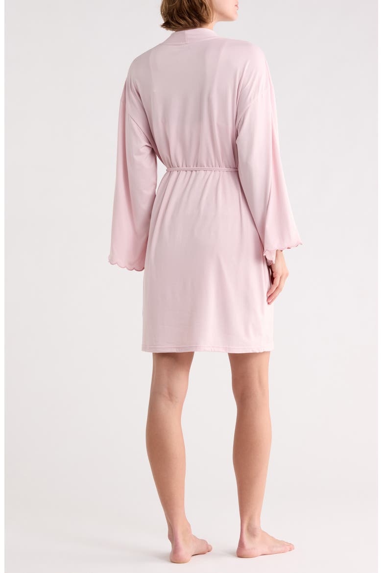 Camisole Short Pajamas & Robe Set, Alternate, color, WISTERIA BLOOM