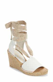 Pedro Garcia Orsel Ankle Wrap Espadrille Sandal