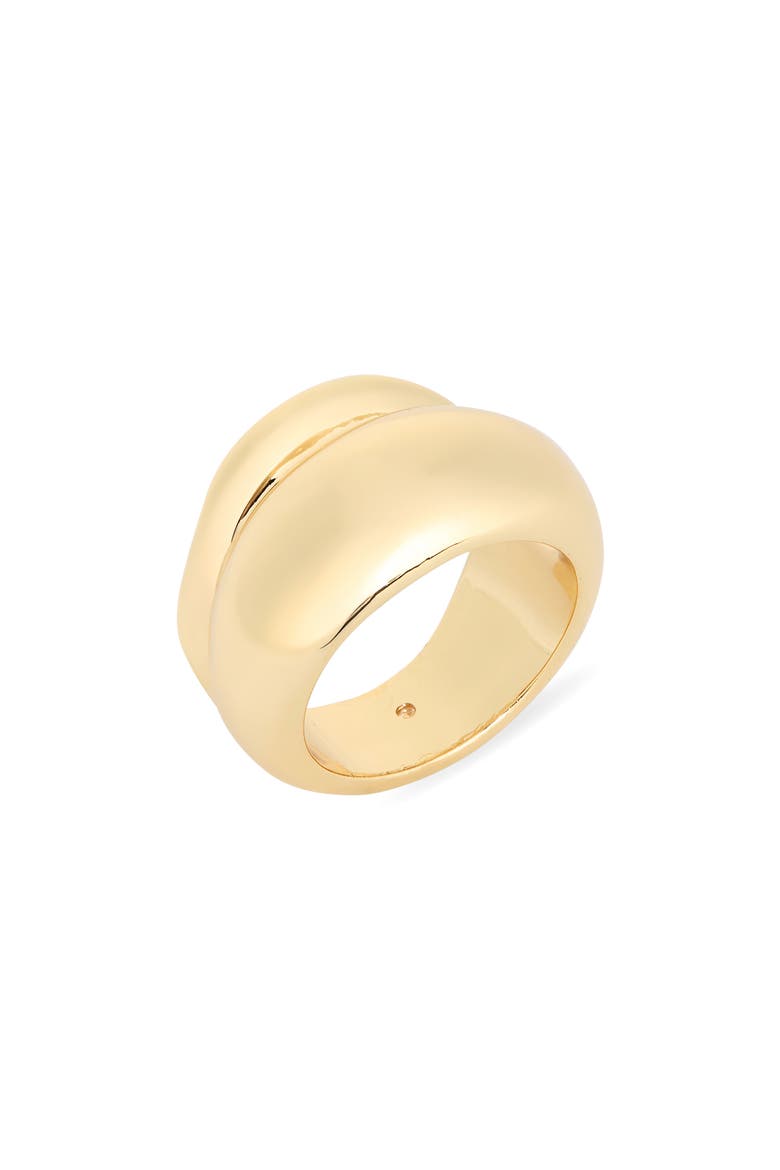 Demi Fine Molten Ring, Main, color, GOLD
