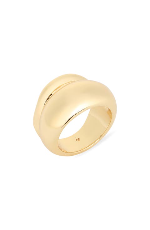 Demi Fine Molten Ring