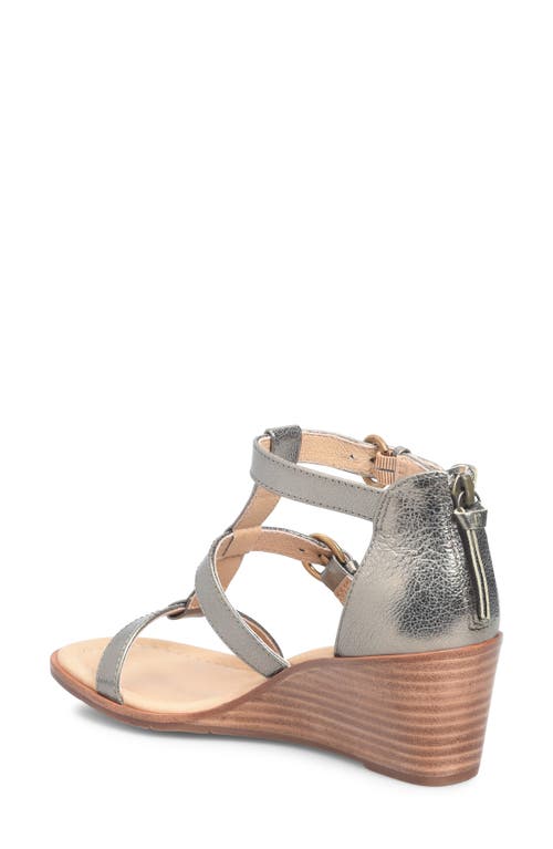Söfft Gaige Wedge Sandal In Bronze
